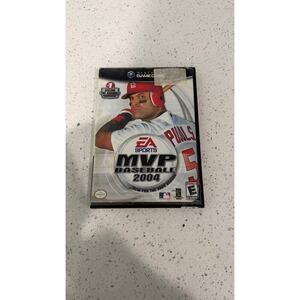 MVP Baseball 2004 (Nintendo Game Cube, 2003) Complete